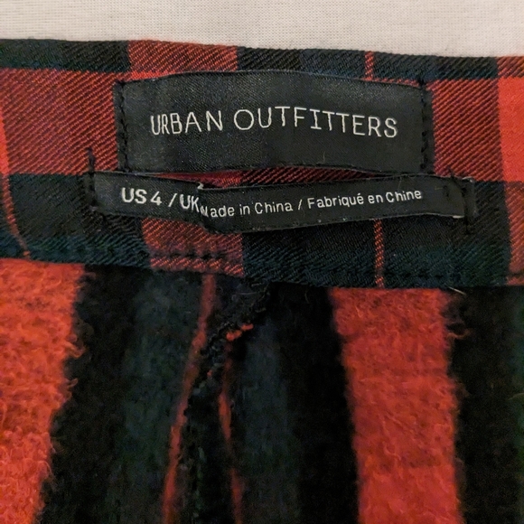 FINAL DAYS $5 Urban Outfitters Plaid Skinny Flair Pants - CLOSET CLOSING - Picture 5 of 10